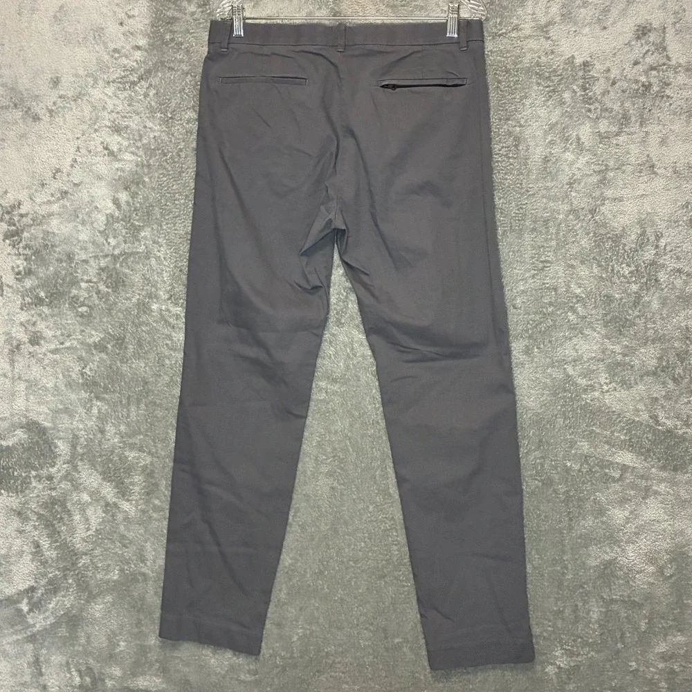 Bonobos Men Slim Lightweight Stretch Chino Pants 33x32 Tech Smart Casual Minimal